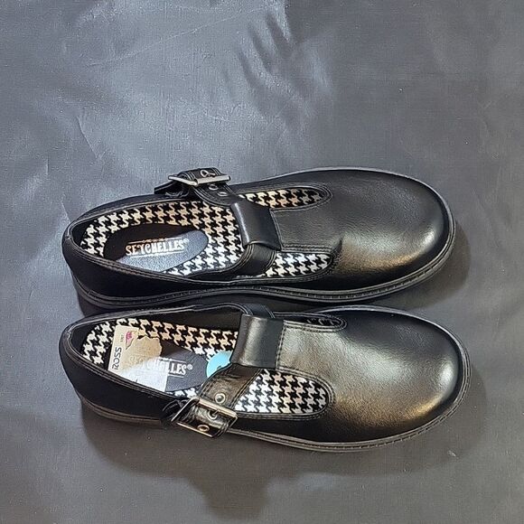 NEW SEYCHELLES ANTHROPOLOGIE BRAND KAMI MARY JANE CHUNKY HEEL  PLATFORM … - Picture 14 of 16